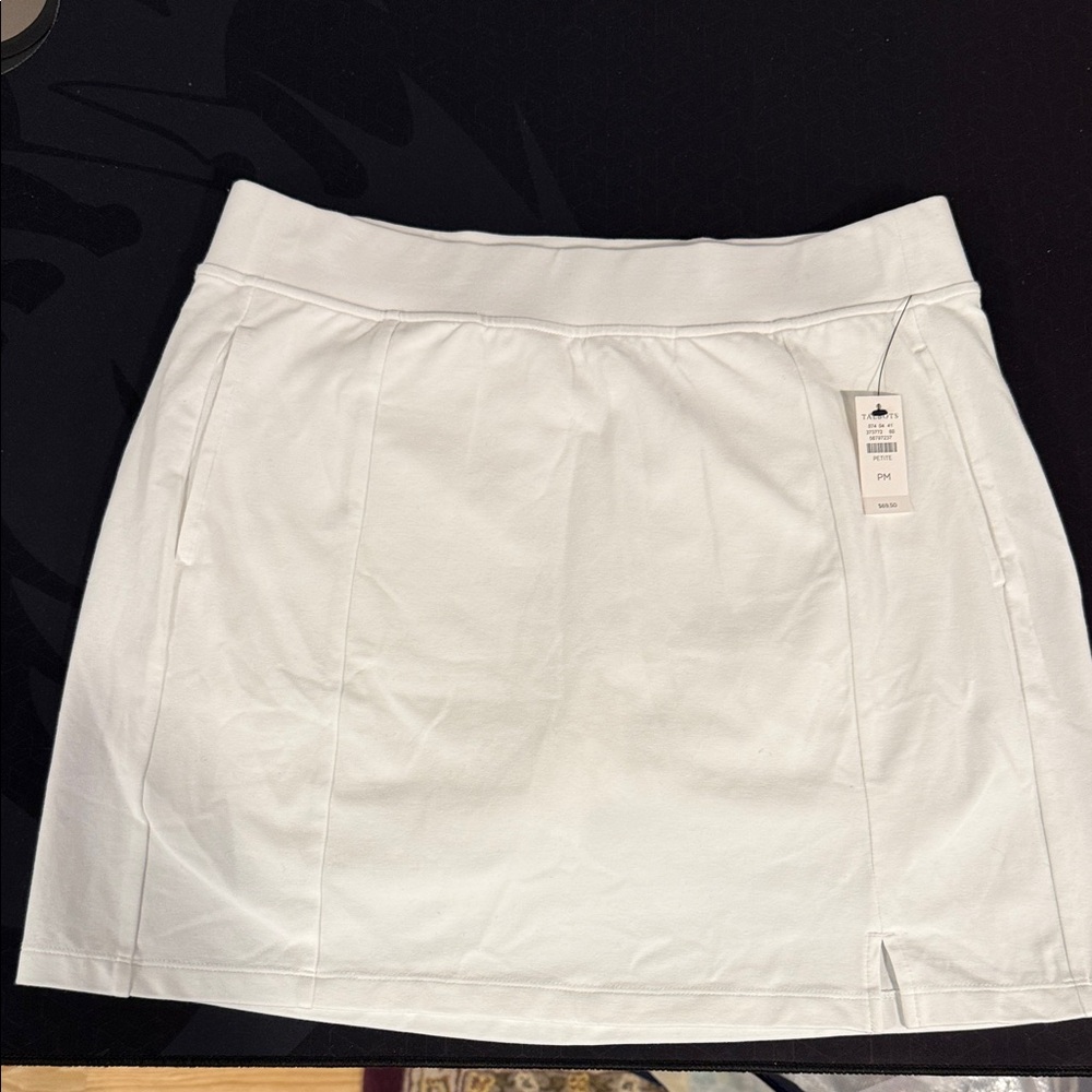 Talbots Women's White Skort